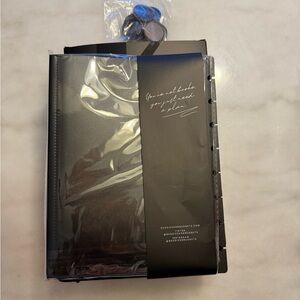 Black Planner with Accessories